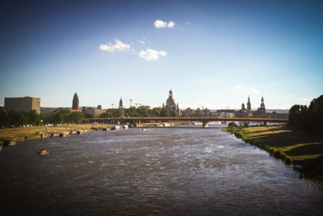 unser schönes Dresden - Schlusspunkt einer wunderschönen Valtenberg-Tour